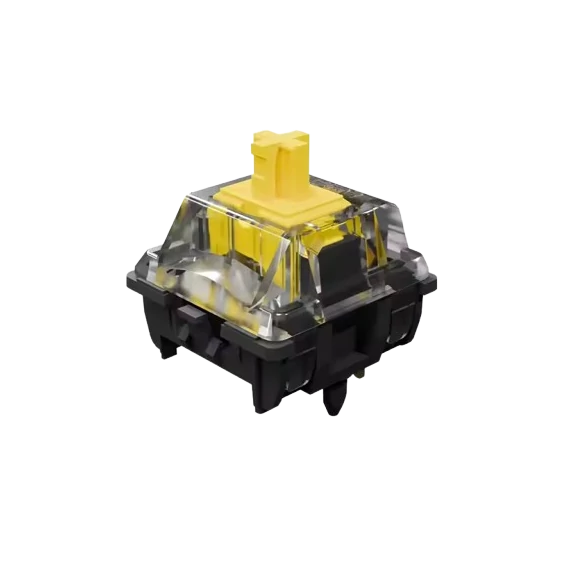 gateron ef silent yellow switch, gateron silent yellow, ef switch gateron, halk lineáris switch, gateron silent switch, gateron sub-brand switch, 