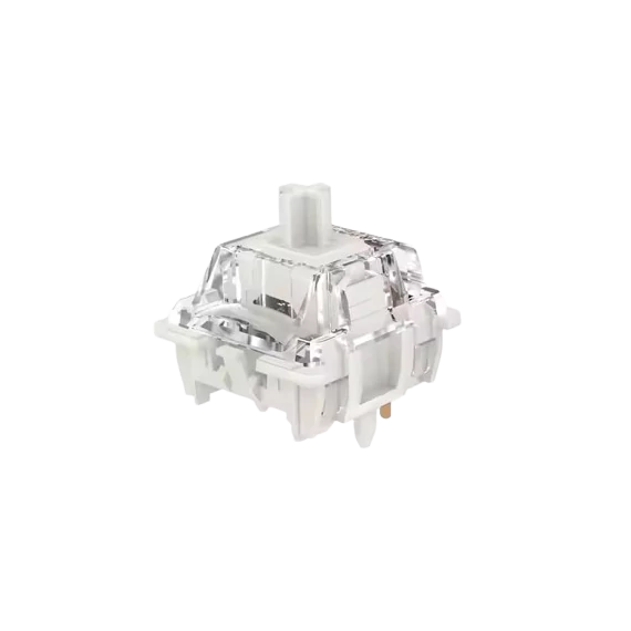 gateron white switch, g pro 3.0 white, halk mechanikus switch, silent linear switch, gateron g pro silent, gateron switch, mechanikus kapcsoló, linear switch 
