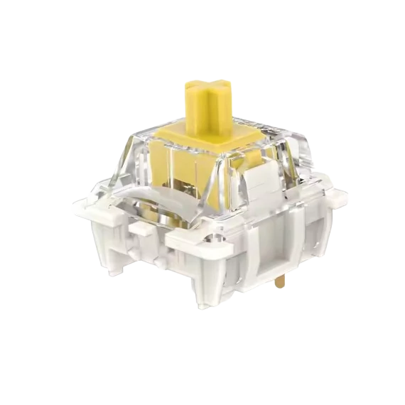 gateron yellow switch, g pro 3.0 yellow, yellow linear switch, gateron sárga kapcsoló, gaming switch yellow, linear switch