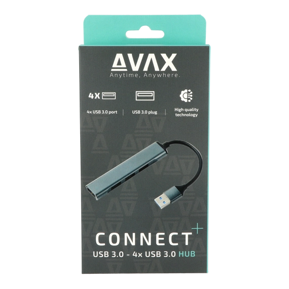 AVAX HB600 CONNECT+ HUB USB 3.0-4xUSB 3.0