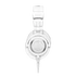 Kép 2/8 - Audio-Technica ATH-M50XWH professzionális stúdió minőségű fehér monitor fejhallgató