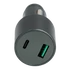 Kép 2/8 - Autós töltő, autós töltő adapter, autós töltő usb c, töltő adapter, usb autós töltő, usb c autós töltő, gyors autós töltő, autós gyorstöltő