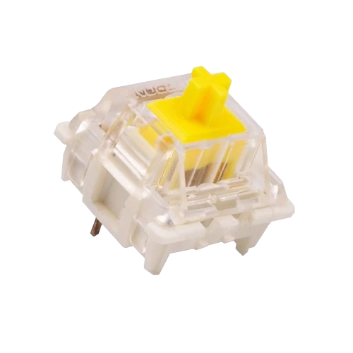 Gateron KS-3X1 Milky Yellow Pro - Lineáris switch szett (35db)